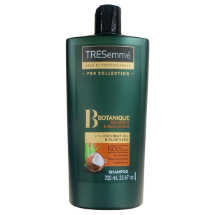 TRESemmé vyživující a obnovující šampon na vlasy s kokosovým olejem a aloe 700 ml