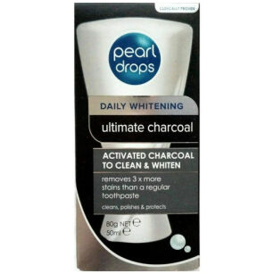 Pearl Drops Daily Whitening Ultimate Charcoal zubní pasta, 50 ml