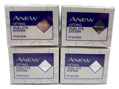 4 x Avon Anew Double program lifting očního okolí s Protinolem 2x10ml SET!