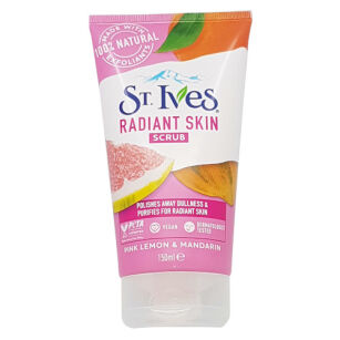 St. Ives Radiant Skin Scrub růžový citron a mandarinka 150 ml
