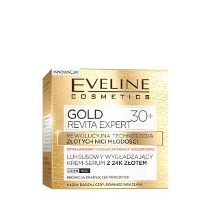 Eveline Gold Revita Expert 30+ luxusní vyhlazující krém-sérum 50 ml