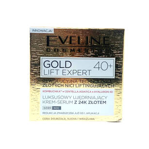 Eveline Gold Lift Expert 40+ luxusní zpevňující krém-sérum 50ml