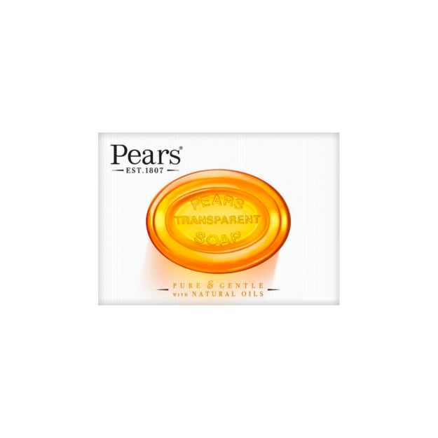 Pears mýdlo Bar V jantarové barvě 75g