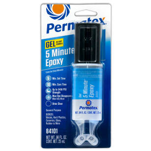 PERMATEX - Epoxidové lepidlo transparentní 5 minut - 25ml