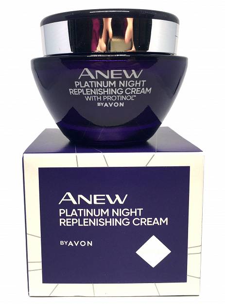 Avon Anew Platinum noční krém s protinolem 50 ml