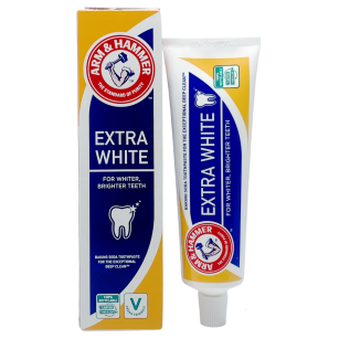 Bělící zubní pasta Arm & Hammer Extra White s jedlou sodou a fluoridem 125g
