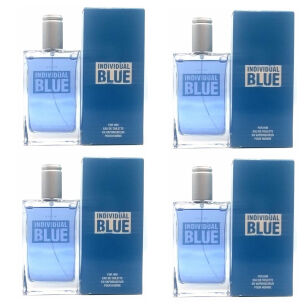 4 x Avon Individual Blue toaletní voda pro muže 100 ml
